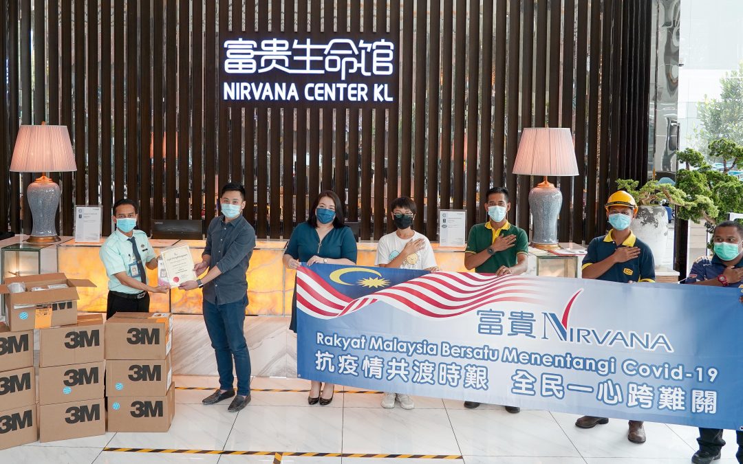 More than RM100k worth of medical equipment and supplies donated_Reeno Kong hopes to protect frontliners while saving lives