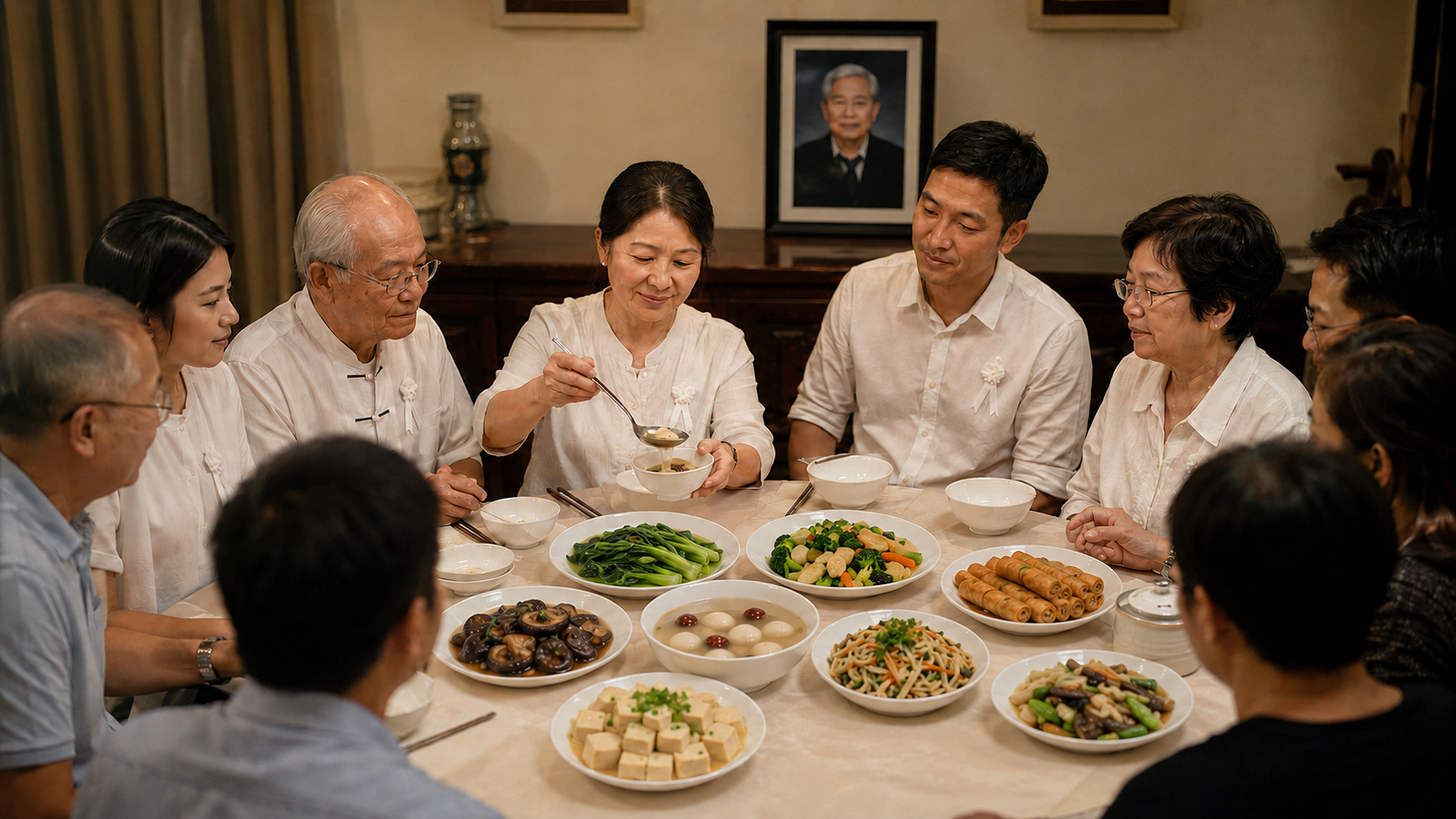 解秽酒, 英雄宴, 青菜豆腐, 丧礼后的聚餐 解秽酒, 英雄宴, 青菜豆腐, 丧礼后的聚餐